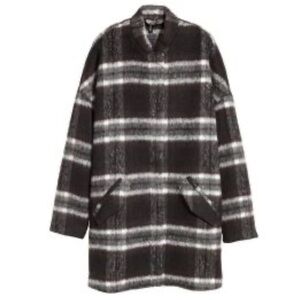 H&M Buffalo Plaid Coat